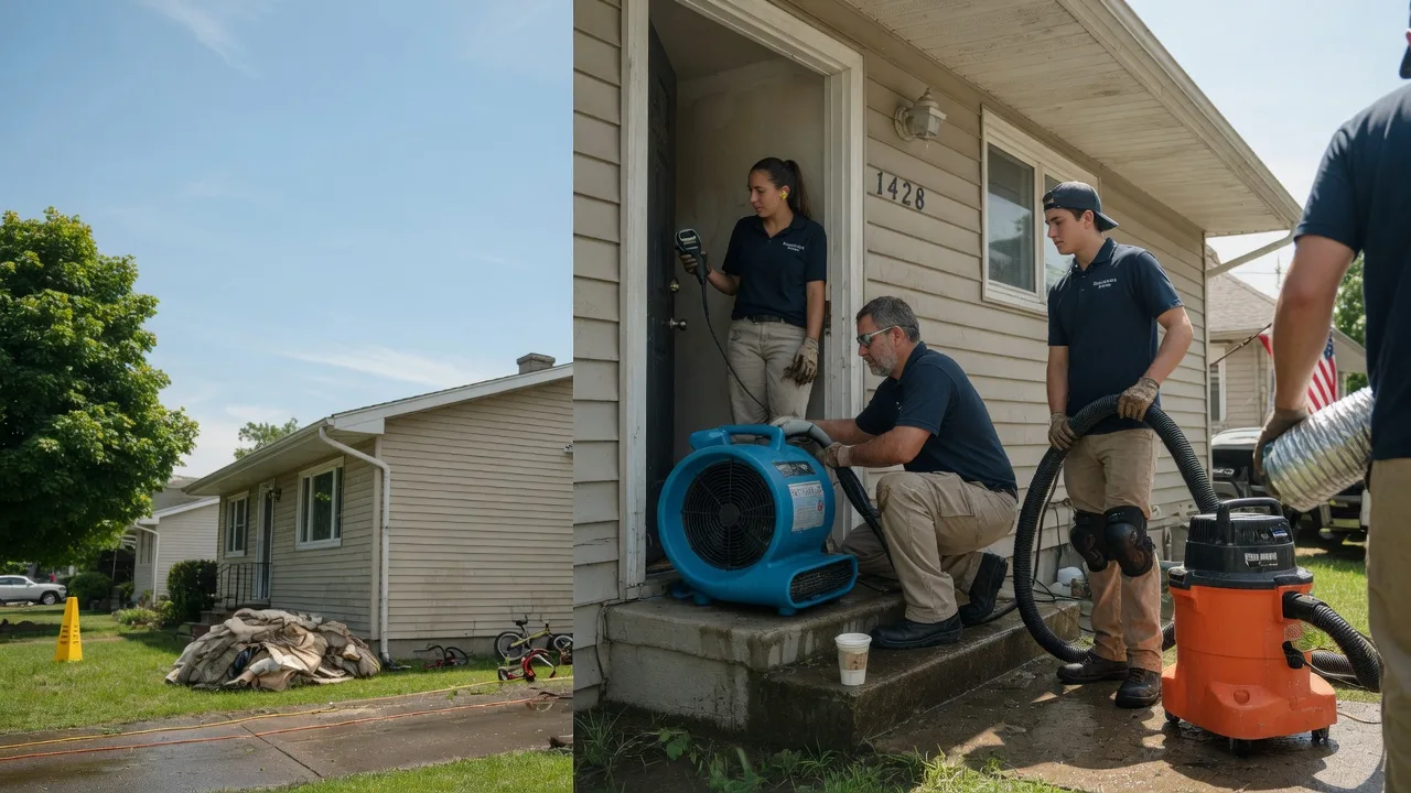 Water Damage Restoration in Middletown, IN near me